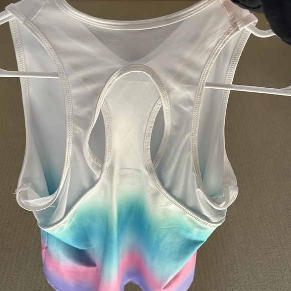 Lucky in Love Ombré Tennis Tank. Never worn! - Picture 5 of 7